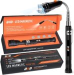 BIIB Cadeau Homme, Cadeau Fete des Peres, Outil Magnétique Télescopique Avec LED Gadget Insolite Utile, Cadeau Anniversaire Homme Femme, Idee Cadeau Papa Original, Cadeau Noel Homme