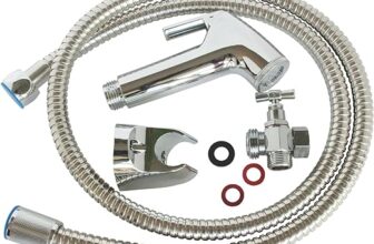 SOMATHERM FOR YOU - Kit complet hygiène WC-douchette ABS chromé