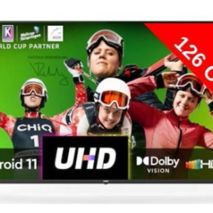 CHIQ TV LED 4K 126 cm U50GLX Android Smart TV, UHD, 4K
