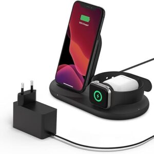 Belkin BOOST CHARGE - Support de chargement sans fil - 7.5 Watt - noir