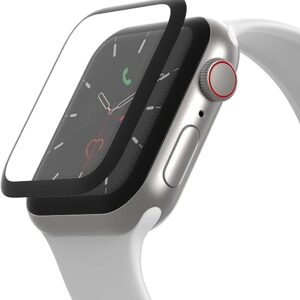 Belkin Protection d’écran pour Apple Watch Series 5 et Apple Watch Series 4 (protège-écran bord-à-bord pour Apple Watch 44 m)