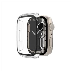 Belkin Protection d'Écran TemperedCurve pour Apple Watch Series 8 (Protection Bord-à-Bord, Coque de Protection, Verre Trempé, pour Apple Watch, Transparente)