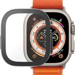 PanzerGlass Full Protection Apple Watch New 8 49mm Noir Verre trempé, Polyéthylène téréphthalate (Pet)