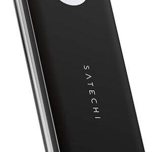 SATECHI Quatro Batterie Externe sans Fil 10 000 Mah - Batterie Externe Portable, Compatible avec iPhone 15 Pro Max/15 Pro/15/15 Plus, Apple Watch Ultra & Série 8/7/6/Se/5/4/3/2/1, Airpods Pro 2/1