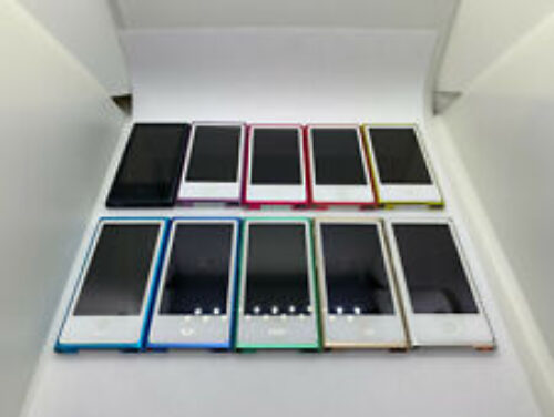 Apple iPod Nano 7. Génération 16GB – Divers Couleurs – Bon Occasion État