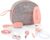 Babymoov Trousse de Soin Bébé – Dès la naissance – Grand Format – Kit Complet 9 Accessoires dont Brosse à Cheveux, Thermomètre digital, Thermomètre de bain, Coupe Ongles – Garantie à vie, Pêche