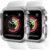 ITSKINS Coque Semi-Rigide Spectrum Clear pour Apple Watch Série 4 44 mm Transparente