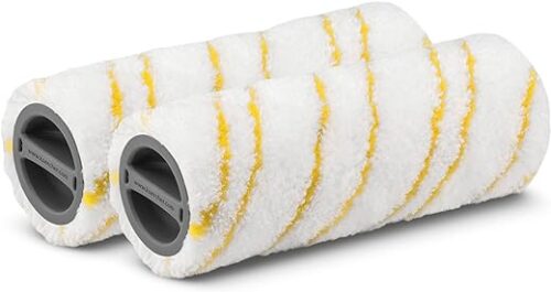 Kärcher Set jaune de brosses-rouleaux en microfibres FC 5 (2) 2.055-006.0