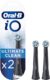 Oral-B iO Ultimate Clean, Embout, Pack de 2 Brossettes de Rechange, pour Brosse à Dents Électrique Jusqu’à 100 % d’élimination de la Plaque Dentaire, Noir
